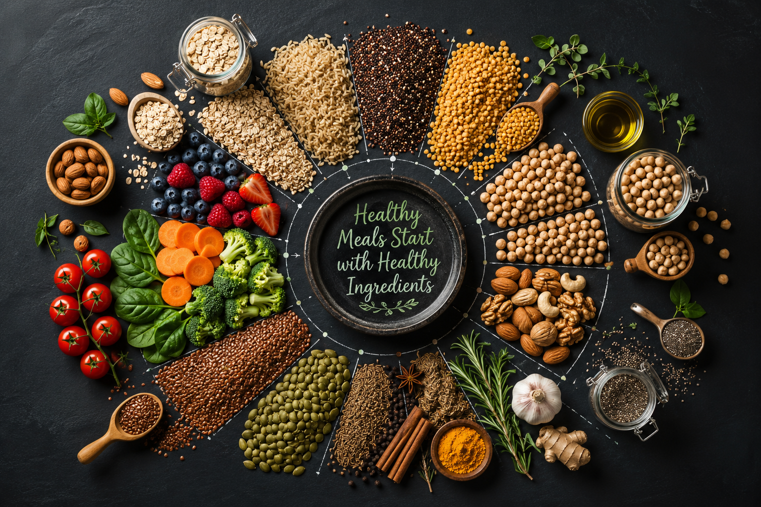 Best Ingredients for Healthy Meals: The Ultimate Guide to Healthy Pantry Essentials